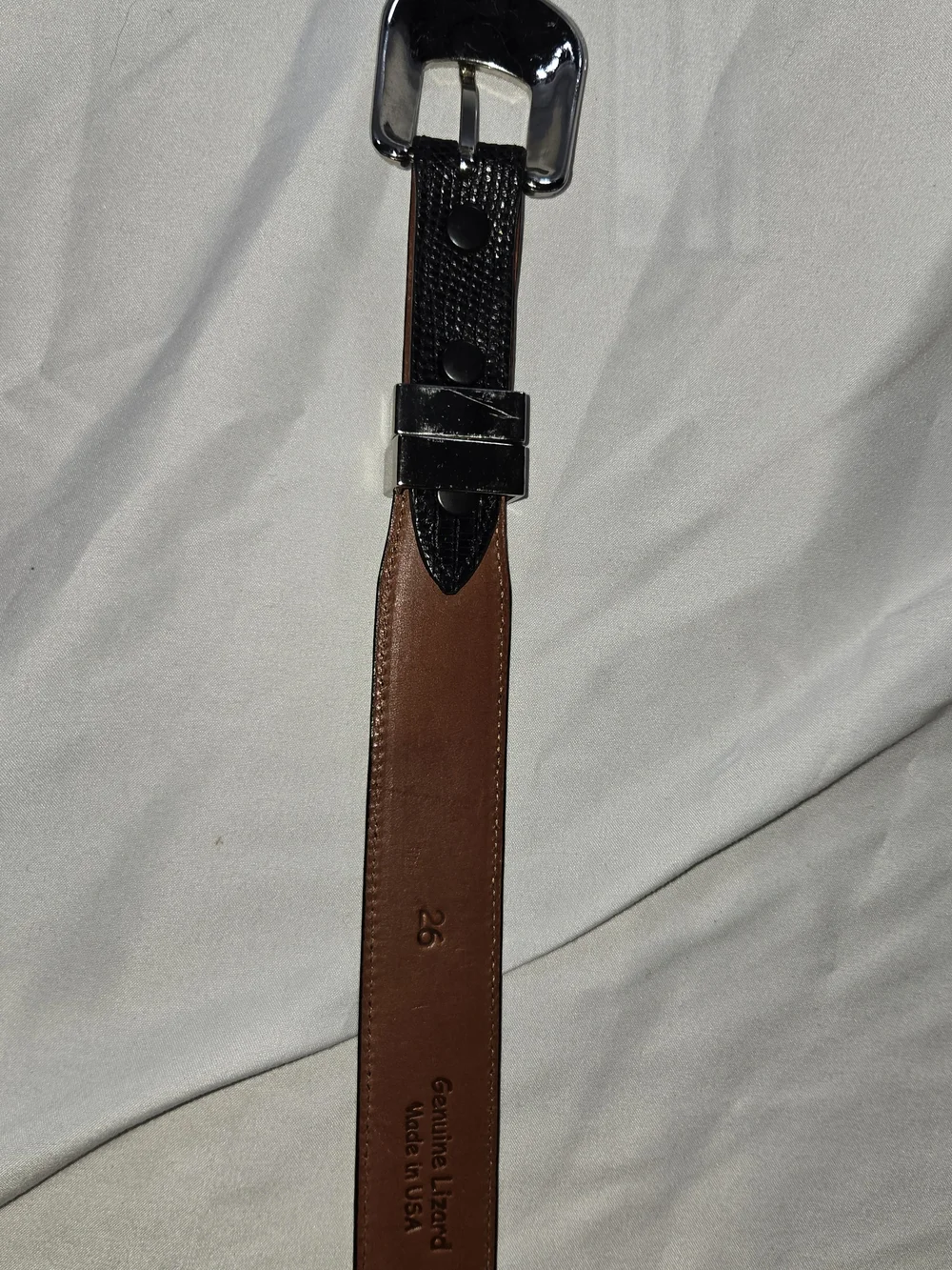 Rewards - Genuine Lizard Leather Belt